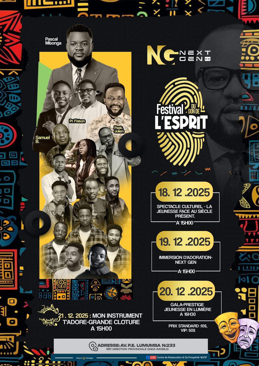 Bukavu : Next Gen célèbre ses talents au festival gospel « Identity ».