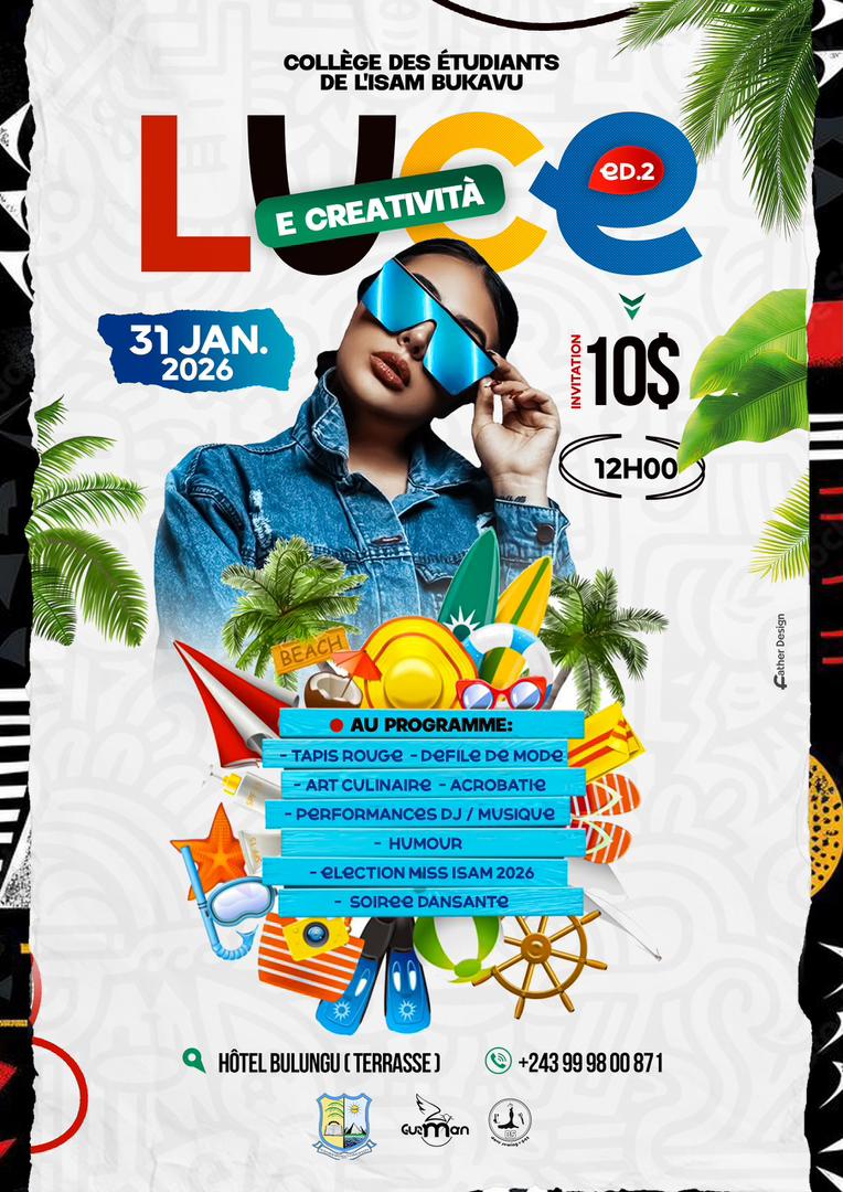 Bukavu : « Luce et Creatività », l’ISAM met en lumière ses talents