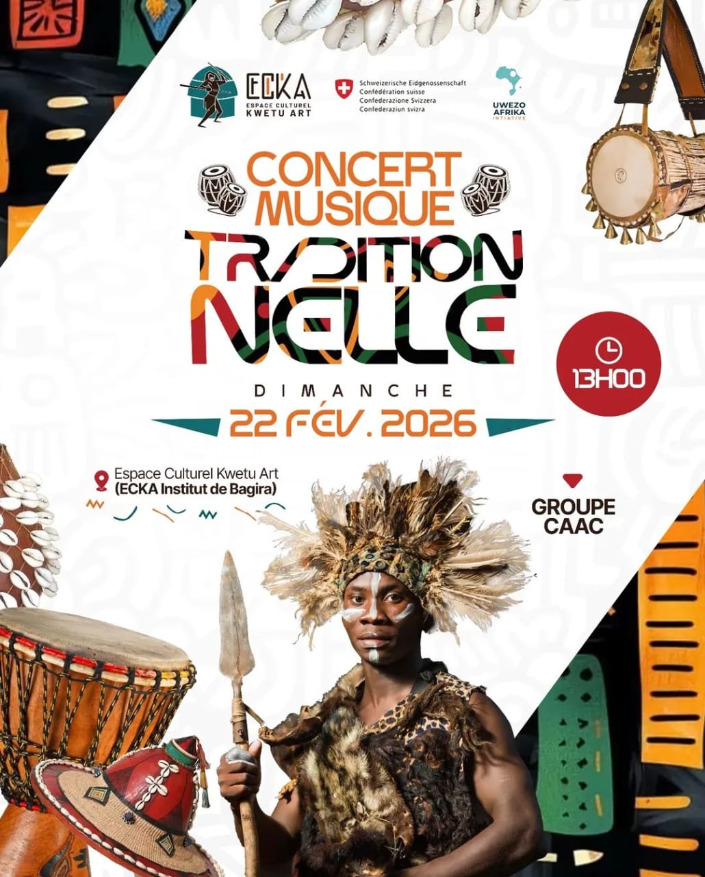 Bukavu : L’espace Ecka lance un culte de valorisation de musiques traditionnelles