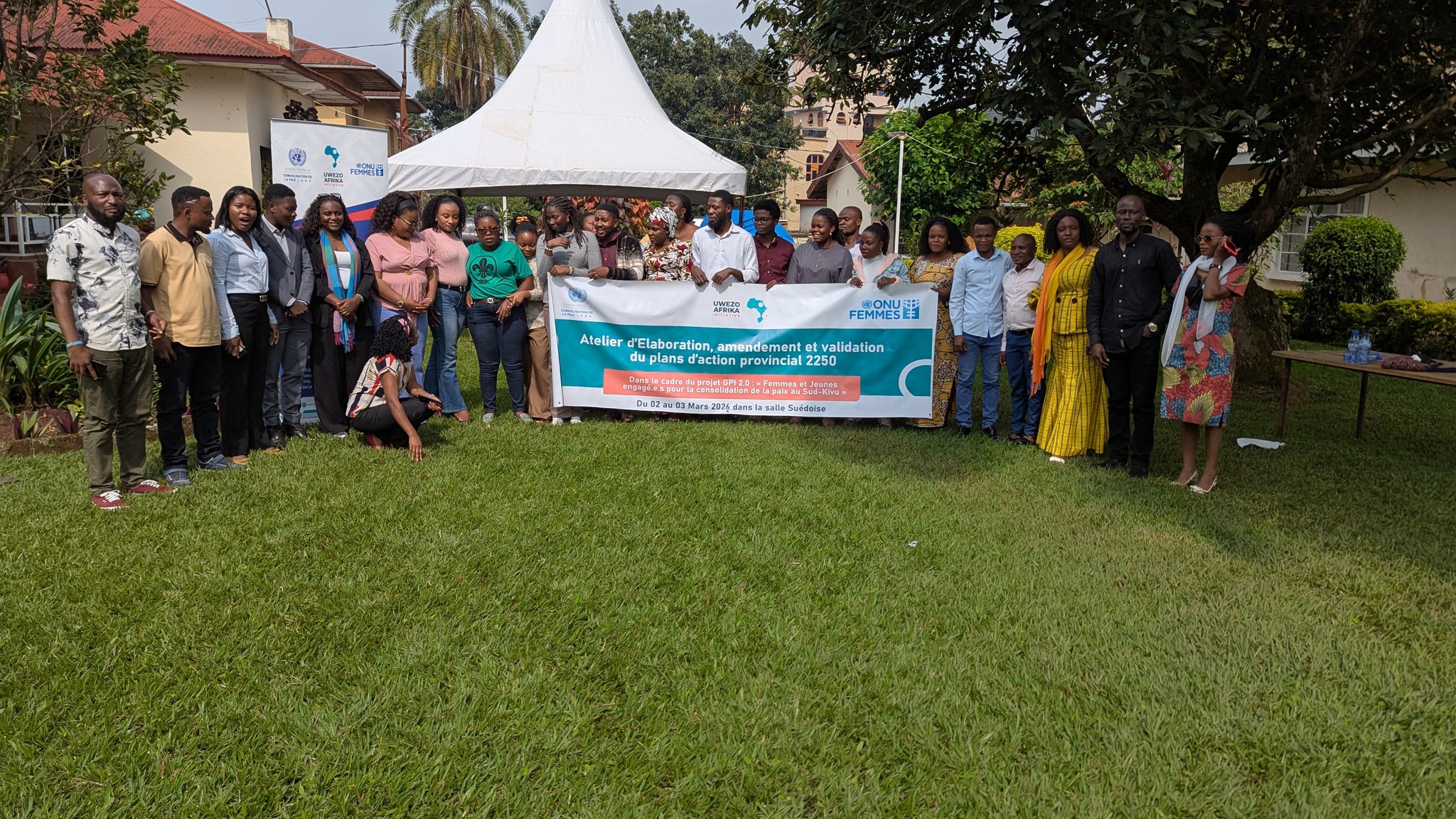 Bukavu : Uwezo Afrika Initiative facilite l’engagement des jeunes activistes dans la vulgarisation de la R2250.