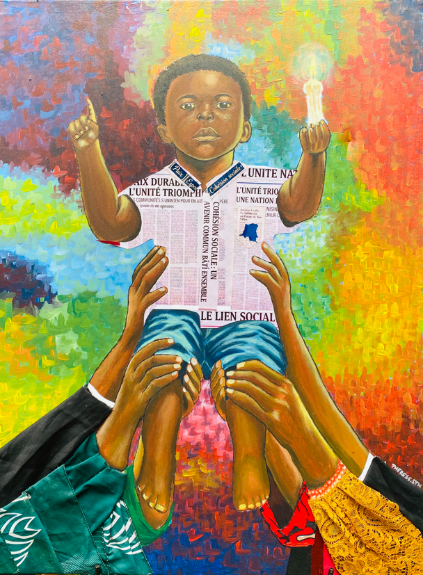 Bukavu : « Socle de l’unité », ce tableau qui invite à rebâtir la communauté sur les valeurs de fraternité.