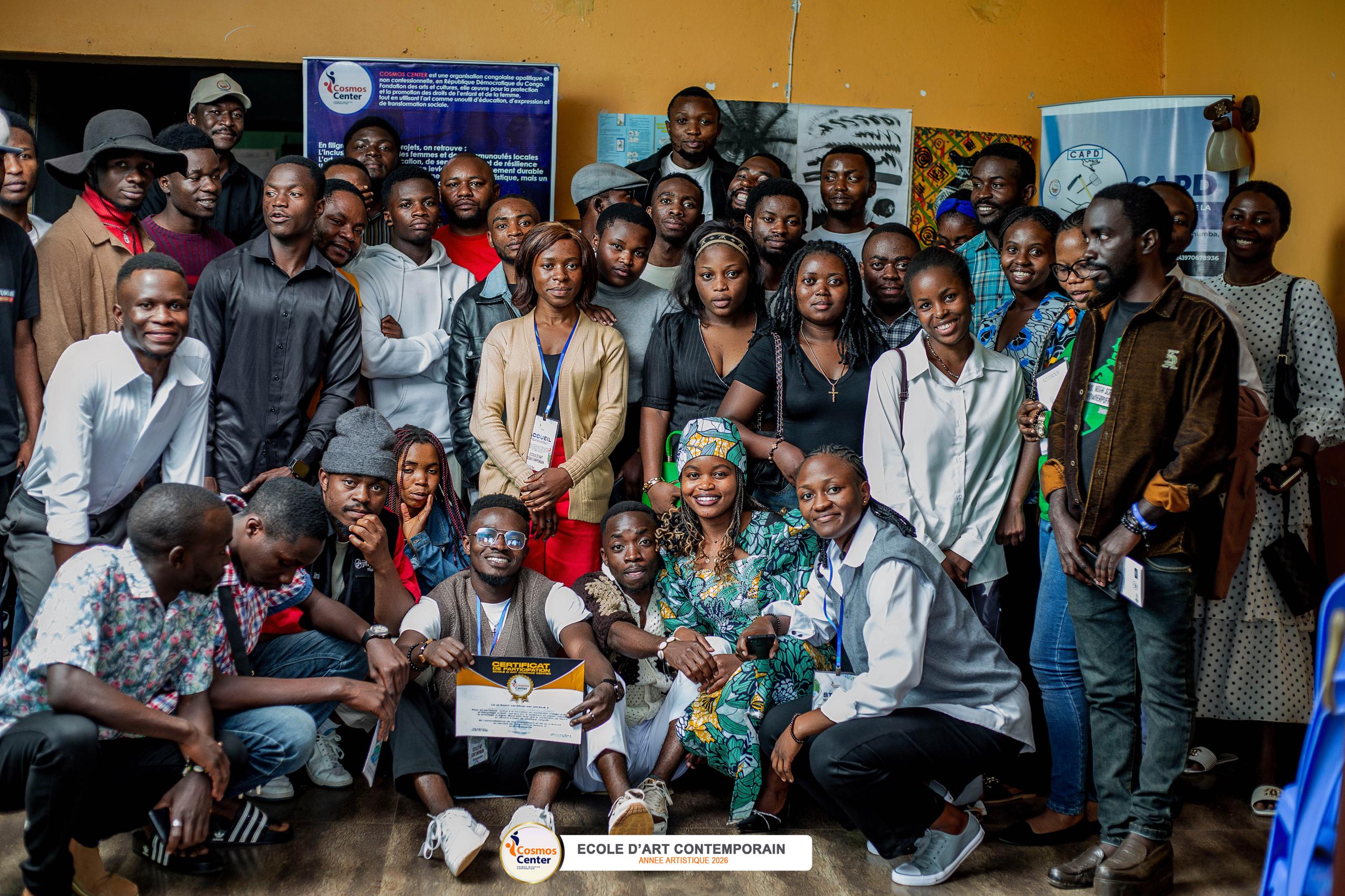Bukavu : Cosmos Center forme une nouvelle génération d’artistes engagés pour l’environnement