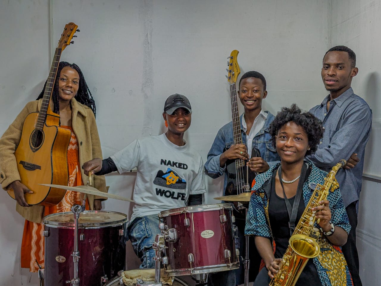 Bukavu : Le centre Delia Ndaro art culture forme des femmes artistes sur la fusion de la musique traditionnelle et le jazz