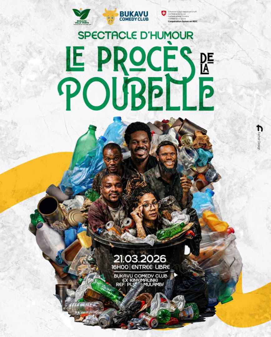 Bukavu : « Le procès de la poubelle », un spectacle qui questionne sur la gestion de l’environnement.