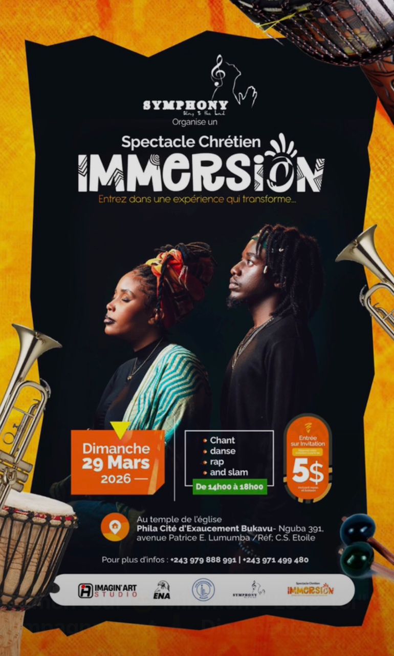 Bukavu : « Immersion », un spectacle gospel pour inspirer, apaiser et révéler les talents locaux