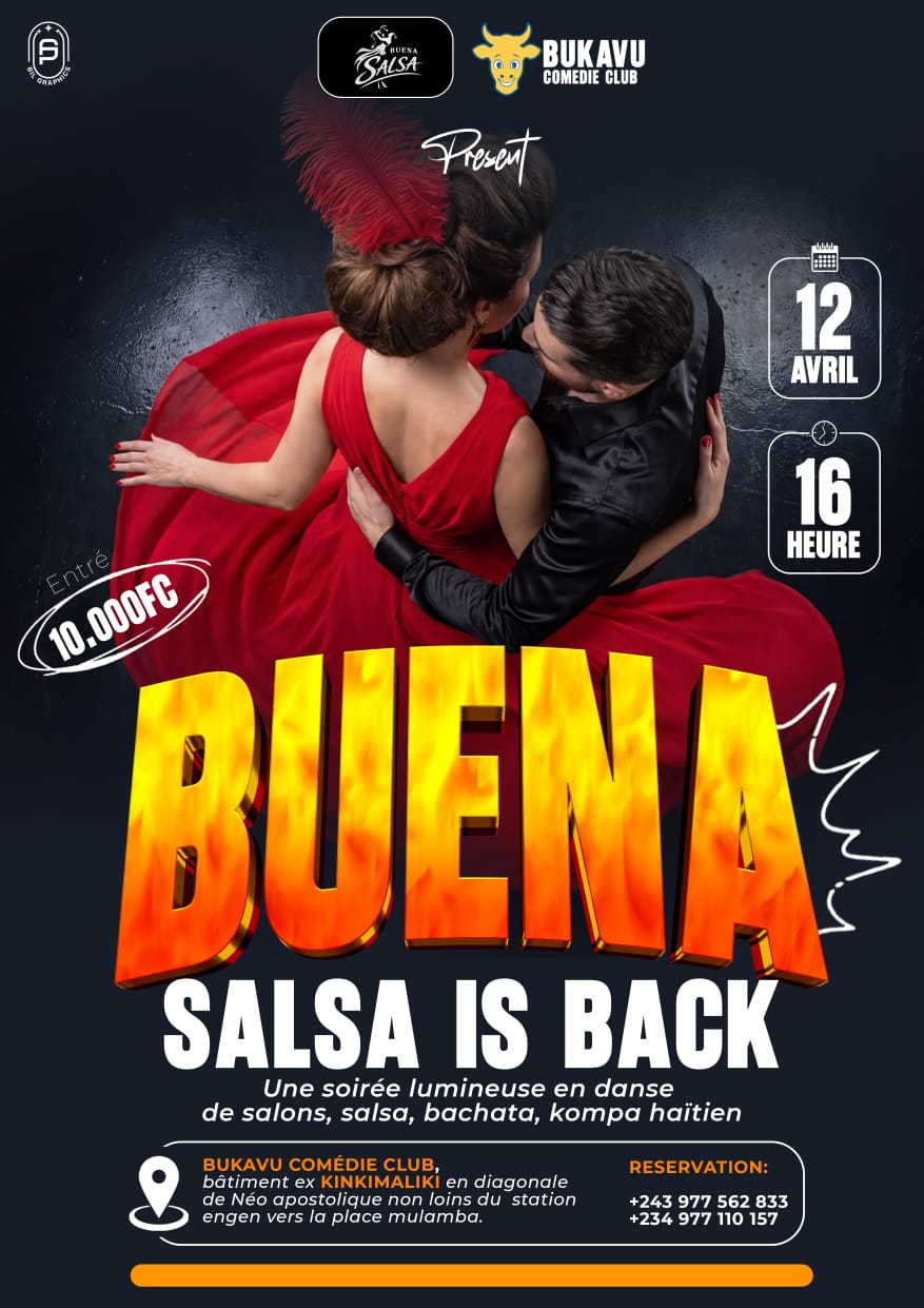 Bukavu : le Club Buena Salsa mise sur la danse comme levier de cohésion sociale