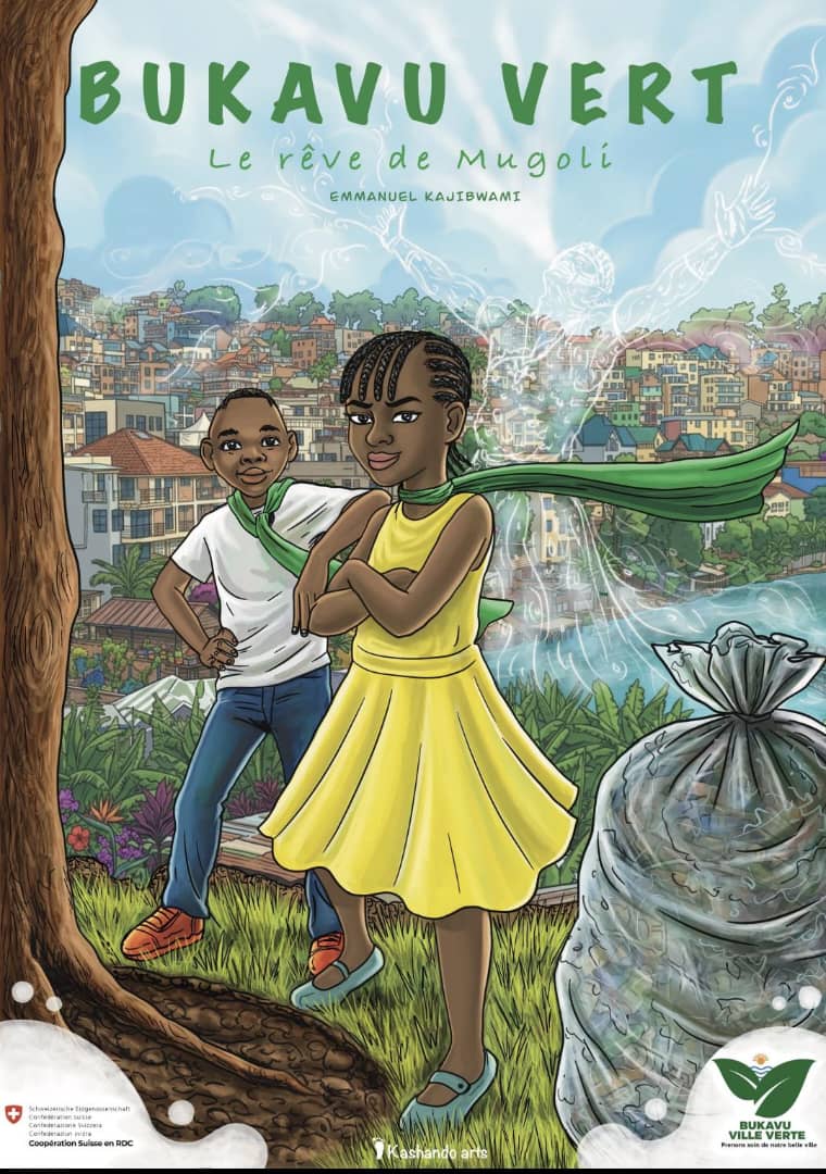 Bukavu : La BD « Bukavu vert, le rêve de Mugoli » décrie la mauvaise gestion de l’environnement local