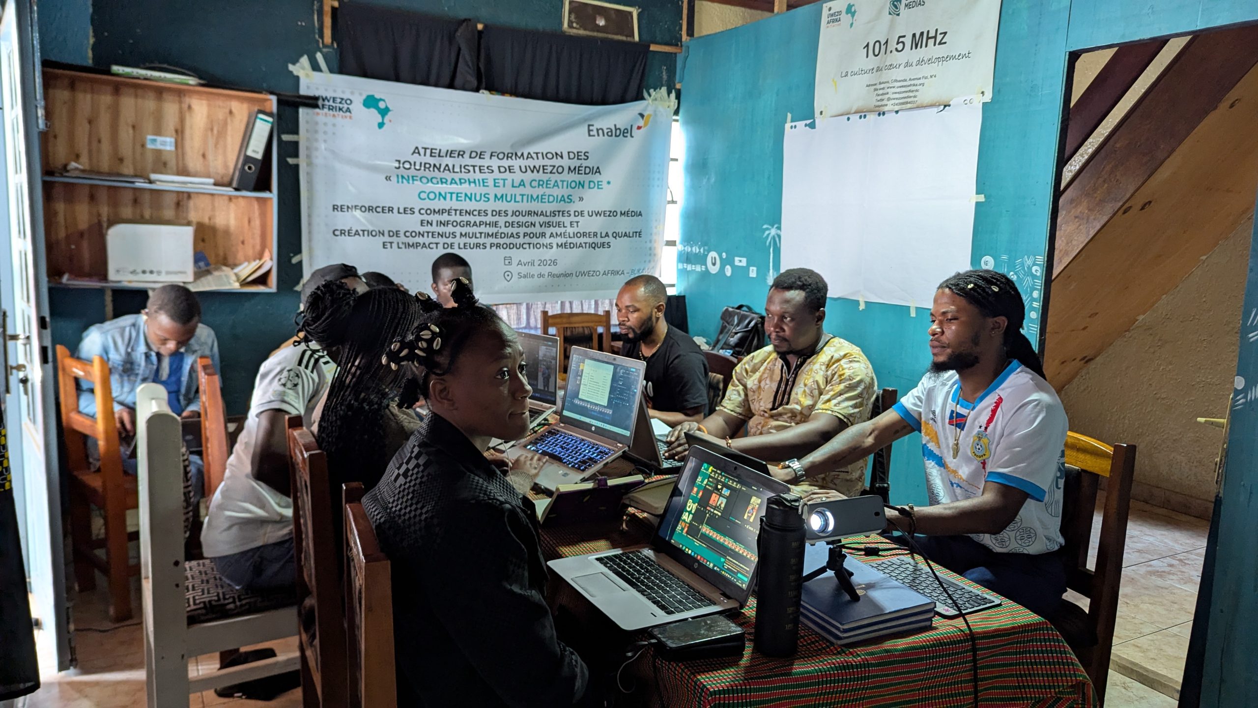 Bukavu : UAI capacite ses journalistes en infographie et création des contenus multimédias