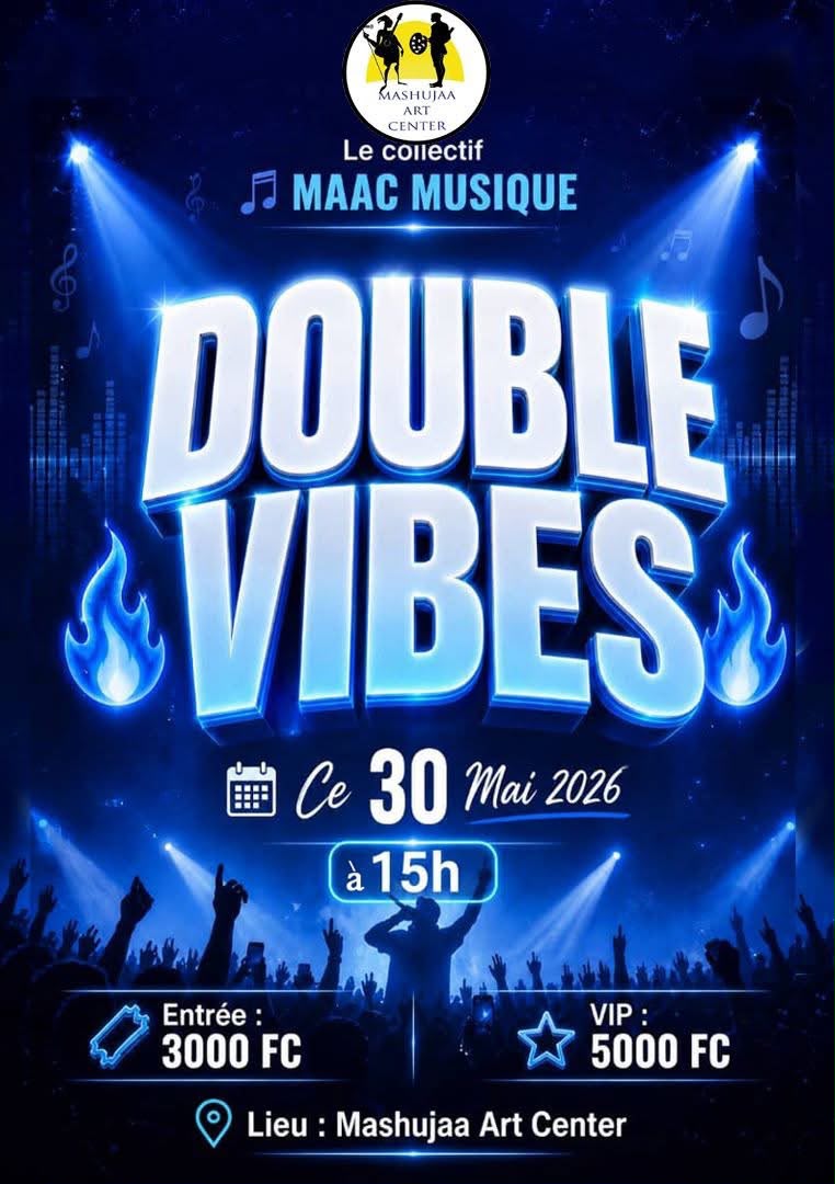 Bukavu : Mashujaa Art Center lance “Double Vibes”, un concert nostalgique qui fait renaître les classiques de la musique