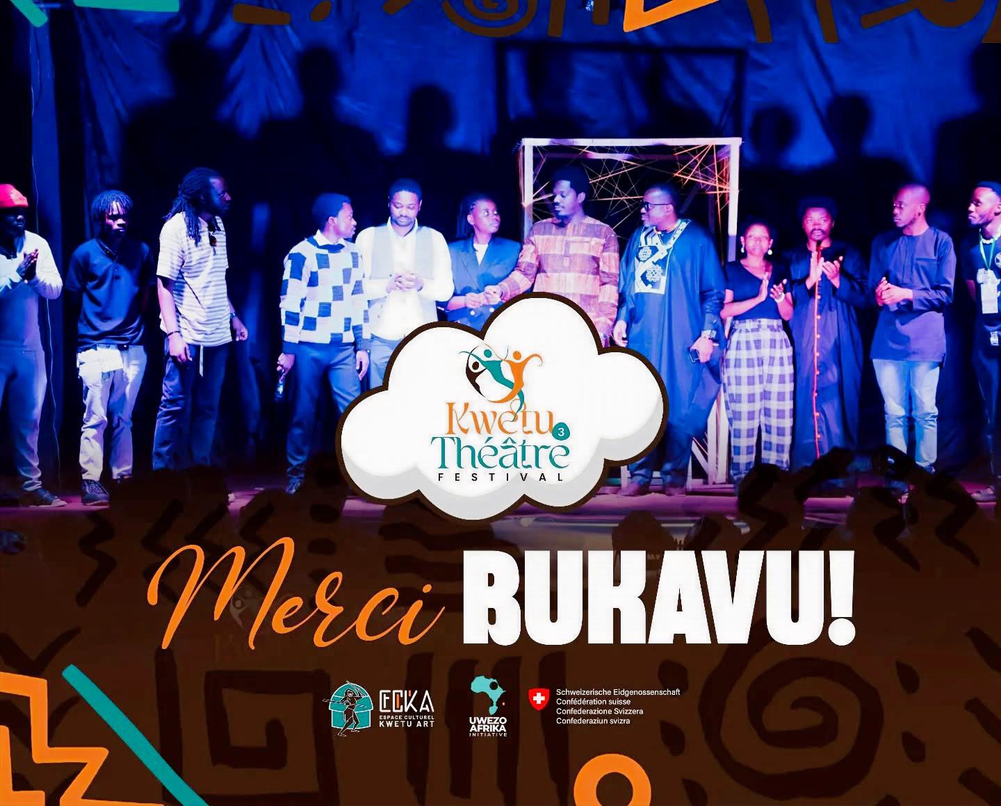 Bukavu : la troisième édition du festival Kwetu Théâtre s’achève sur une note d’ouverture et de créativité.